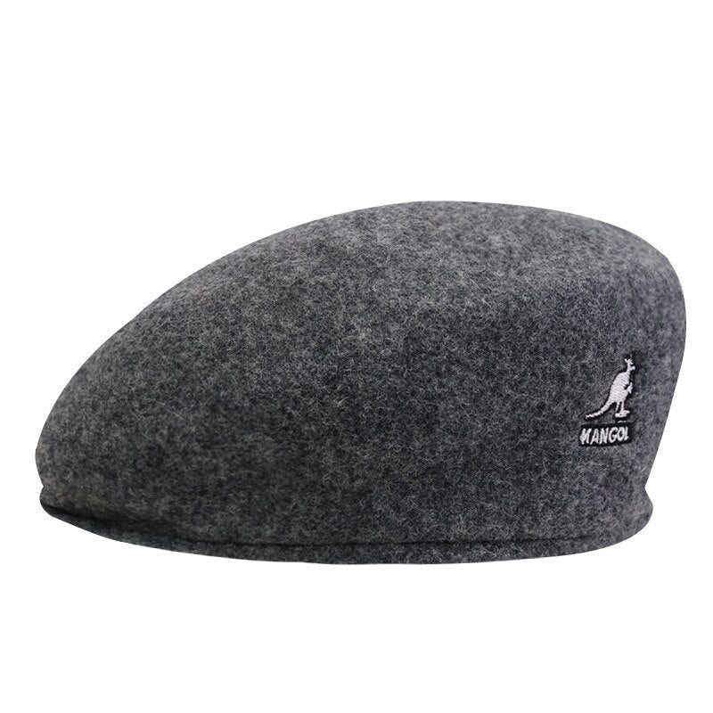 Versatile Wool Painter's Beret