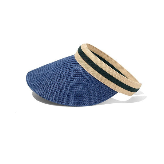 Casual Sun Visor Straw Hats For Women