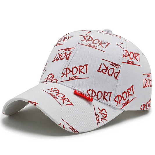 Stylish Letter Graffiti Baseball Cap