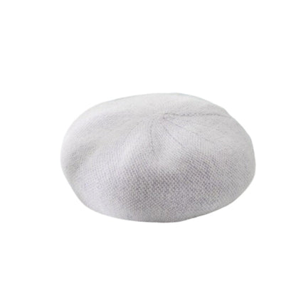 Retrograde Soft Wool Knitted Women's Beret