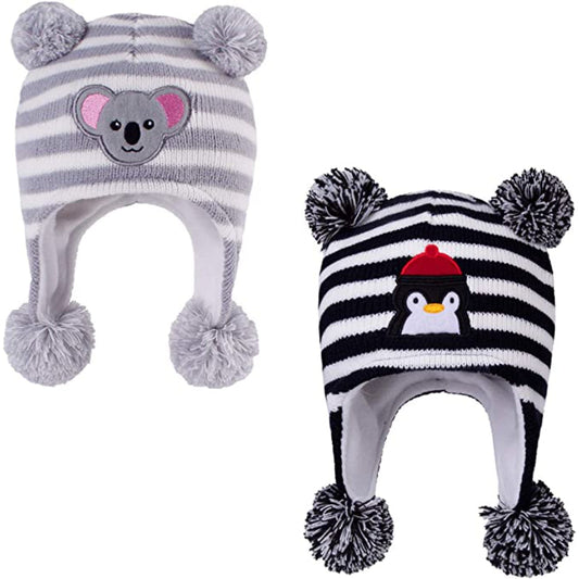 Toddler Kids Animal Design Winter Hat