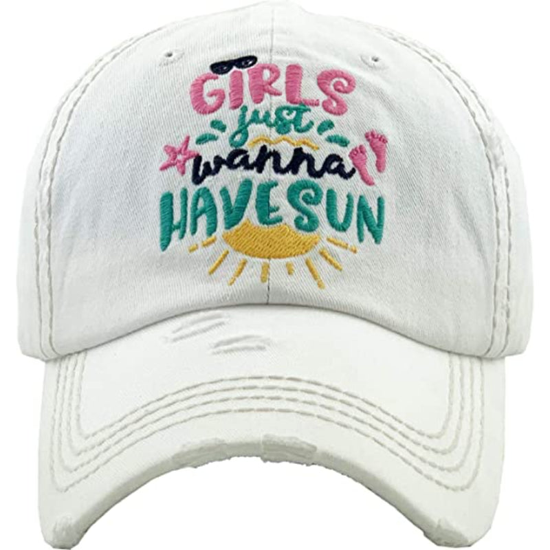 Baseball Cap Unconstructed Embroidered Patch Hat