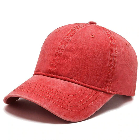 Unisex Vintage Casual Solid Color Cap