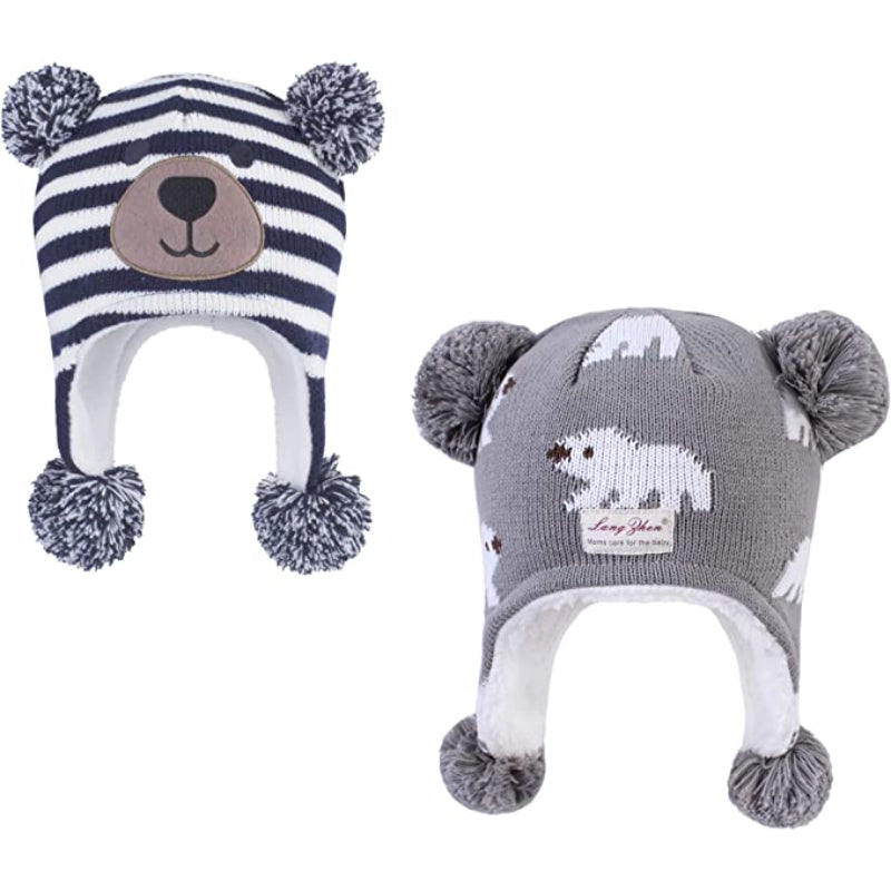 Toddler Kids Animal Design Winter Hat