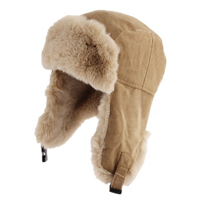 Stylish Men Outdoor Warm Bomber Hat