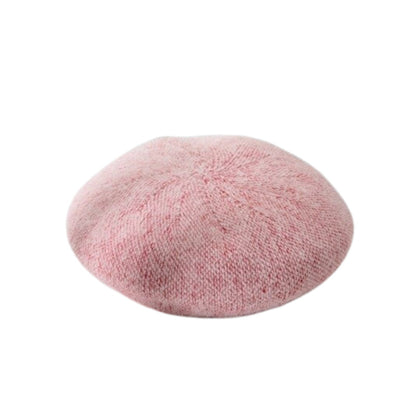 Retrograde Soft Wool Knitted Women's Beret