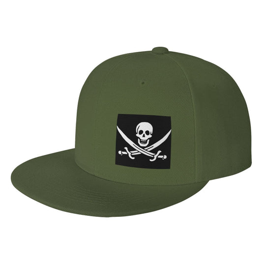 Unisex Solid Color With Pirate Printed Hip Hop Hats