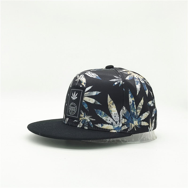 Floral Printed Unisex Hip Hop Hat