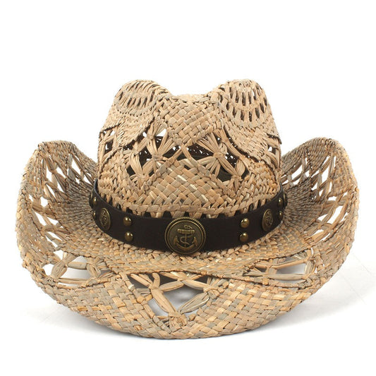 Stylish Straw Cowboy Hat