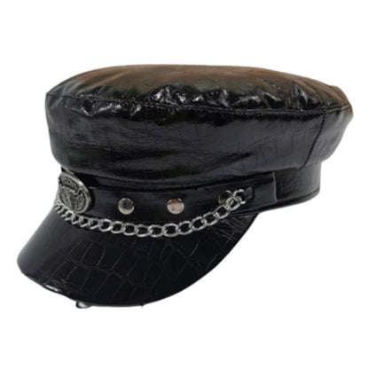 Black Newsboy Caps For Women