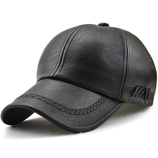 PU Classic Structured Adjustable Baseball Cap For Men & Women