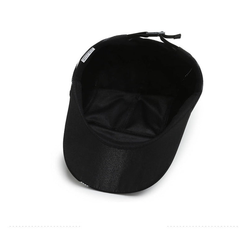 Unisex Black Outdoor Waterproof Adjustable Summer Baseball Caps