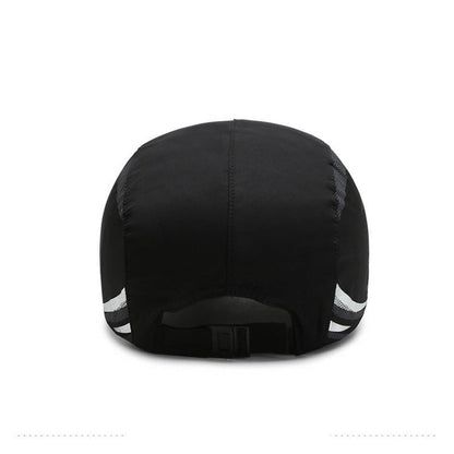 Unisex Black Outdoor Waterproof Adjustable Summer Baseball Caps