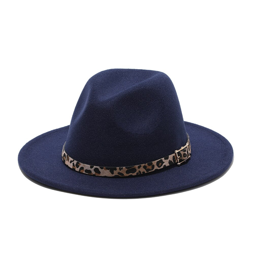 Vintage Style Buckled Wedding Fedora