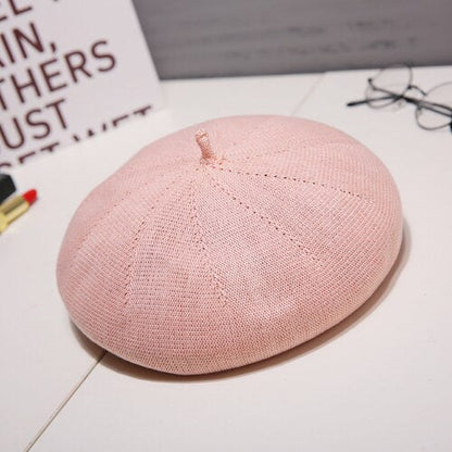 Summer Pure Cotton Women's Beret