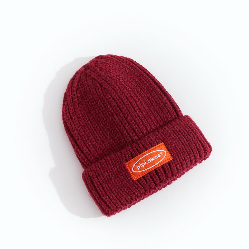 Autumn & Winter Soft Striped Cotton Knitted Pipisweet Beanie