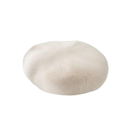 Retrograde Soft Wool Knitted Women's Beret