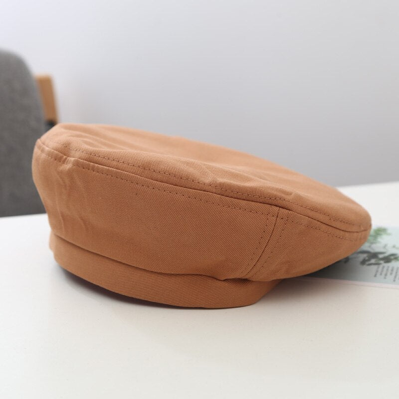 Summer & Spring Retrograde Cotton Beret