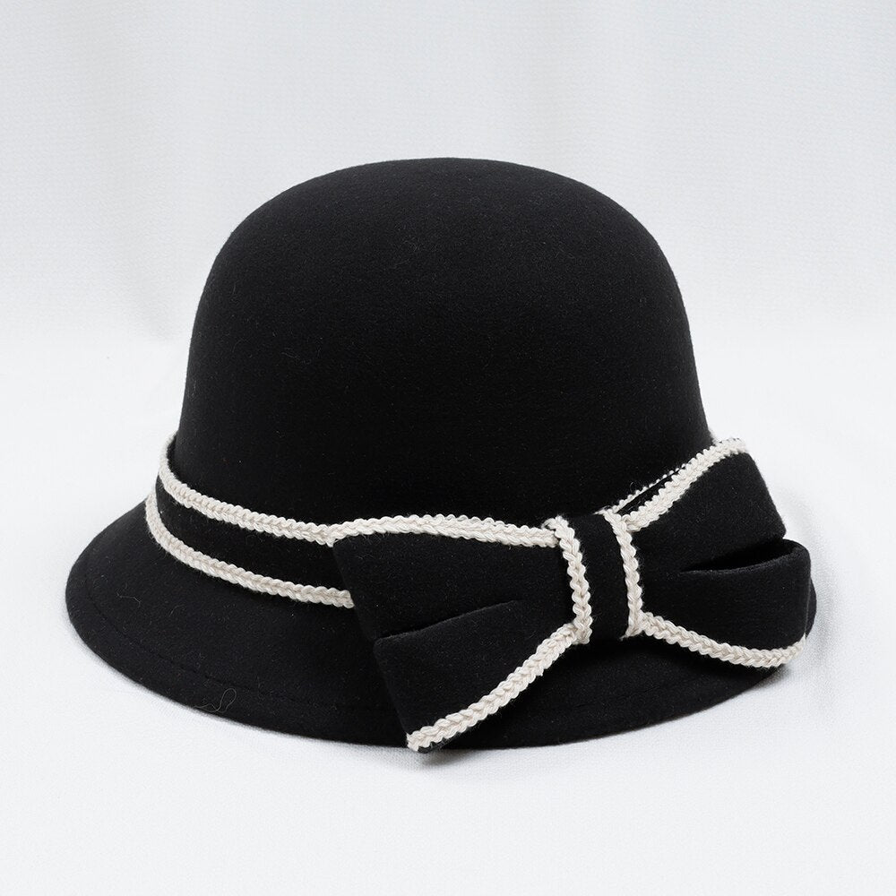 Autumn & Winter Domed Jazz Bowler Hat