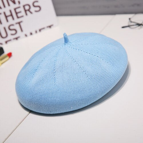 Summer Pure Cotton Women's Beret