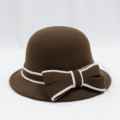 Autumn & Winter Domed Jazz Bowler Hat