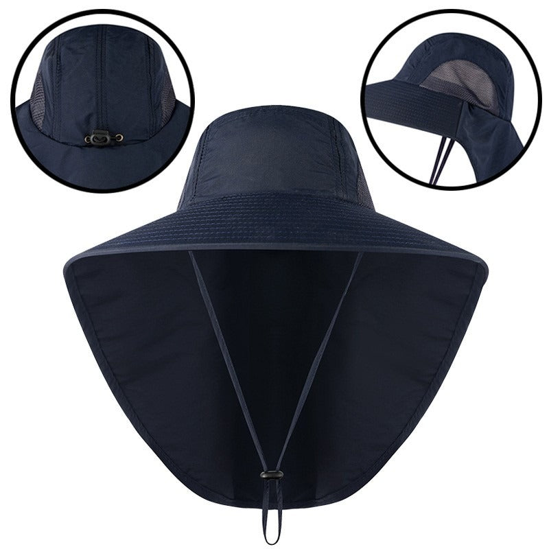 Bucket Hat With Wide Brim For Men