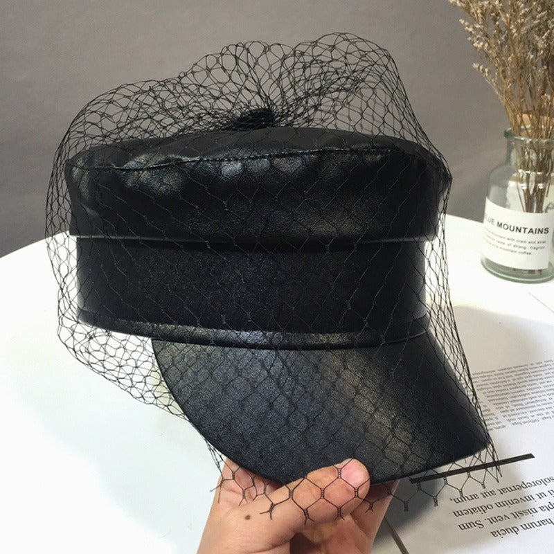 Black Newsboy Caps For Women