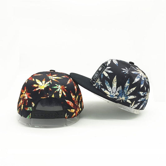 Floral Printed Unisex Hip Hop Hat