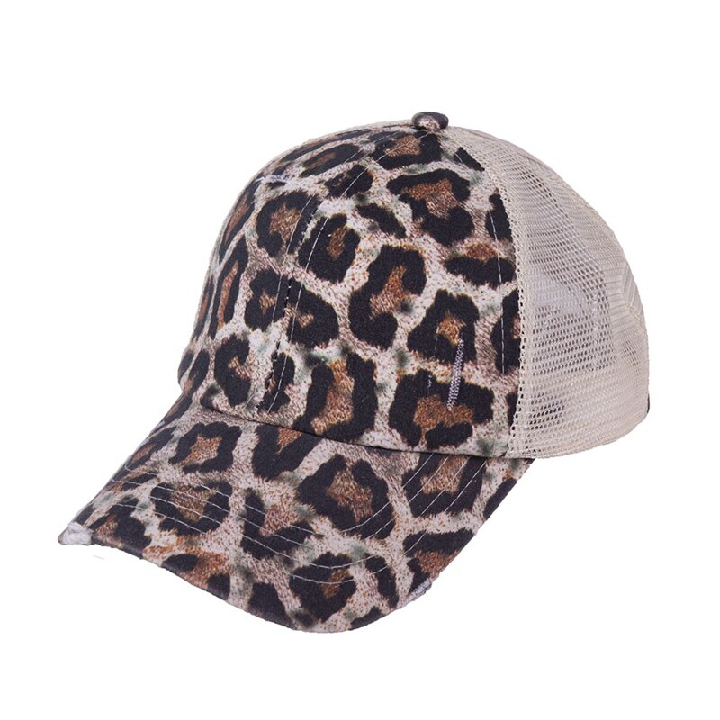 Washed Cotton Ponytail Friendly Baseball Cap