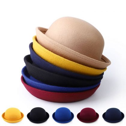 Vintage European Style Autumn Bowler Hat