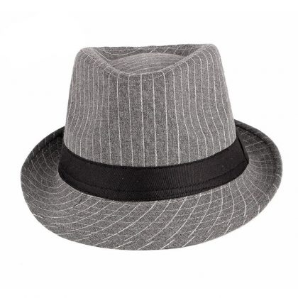 Jazz Top British Style Luxury Stripes Hat For Men